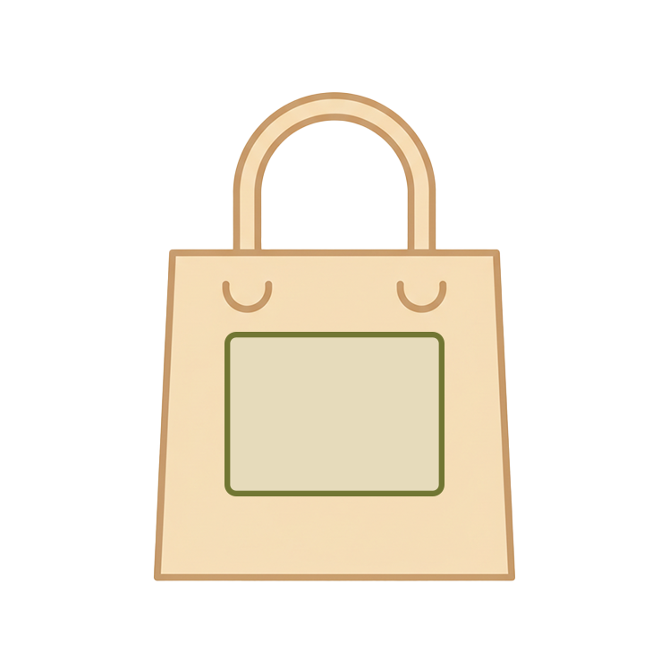 Printed Back/ Front/ Bag Print - medium (max. 270x200mm) from £2.00-£4.75