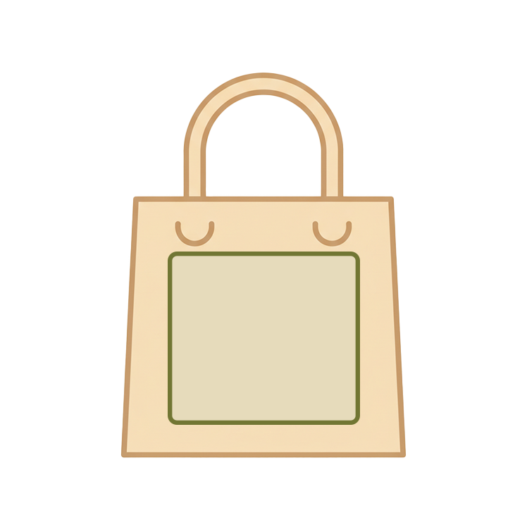 Printed Back/ Front/ Bag Print - large (max. 270x300mm) from £2.55-£5.25