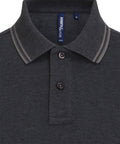 Men's classic fit tipped polo