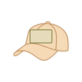Printed Cap (max 120x80mm) from £1.45-£3.50